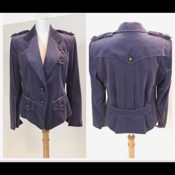 Yves Saint Laurent Jackets & Blazers - YSL Rive Gauche Velvet Jacket Excellent Condition!